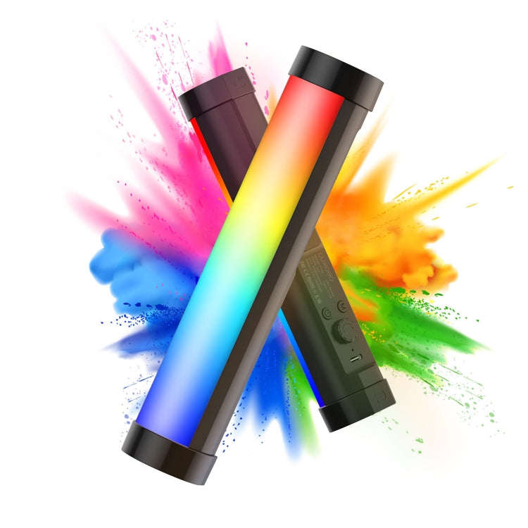 LUXCeO P100 RGB Photo Video Light Stick Handheld Fill Light with Remote Control & Grid Softbox, P...