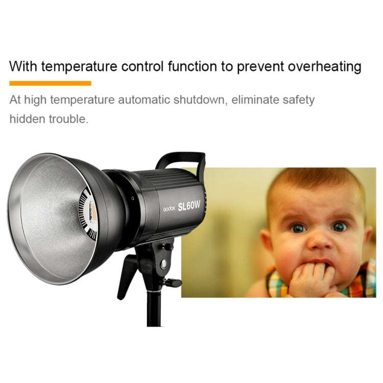 Godox SL60W LED Light Studio Continuous Photo Video Light, SL60W
