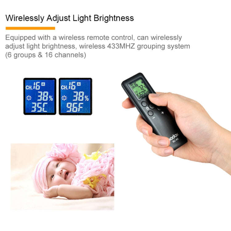 Godox SL60W LED Light Studio Continuous Photo Video Light, SL60W