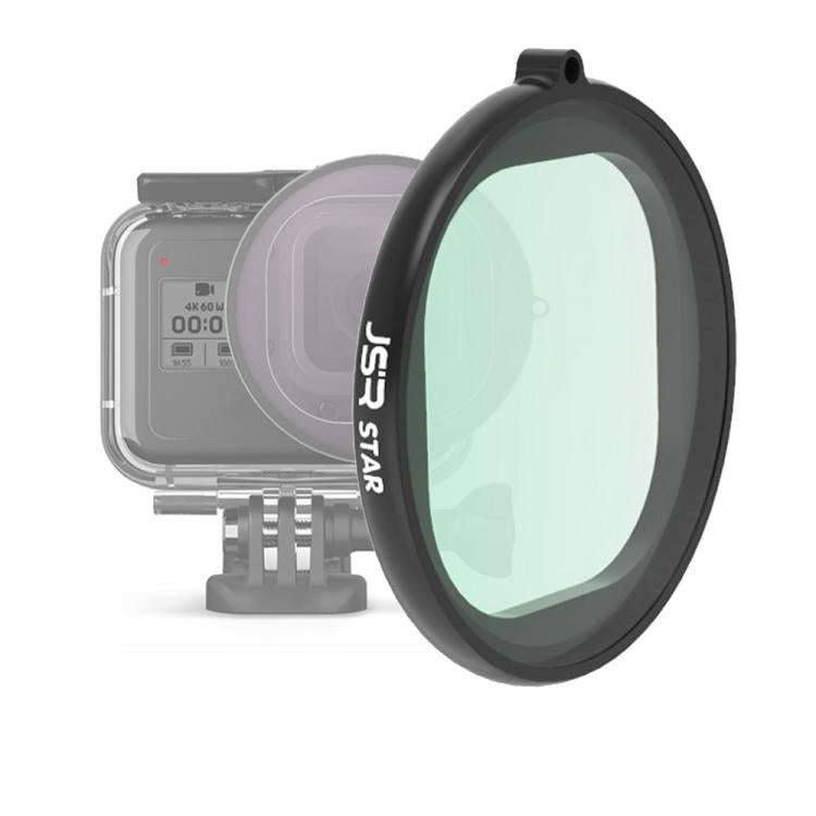 JSR Round Housing Star Effect Lens Filter for GoPro HERO8 Black, Star Effect Lens