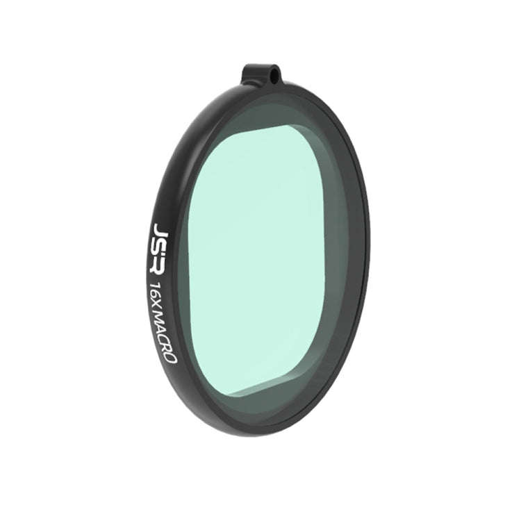 JSR Round Housing 16X Macro Lens Filter for GoPro HERO8 Black, Macro Lens