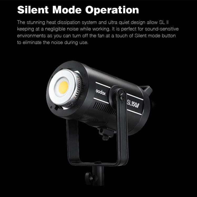 Godox SL150II 150W 5600K Daylight-balanced LED Light Studio Continuous Photo Video Light, SL150II