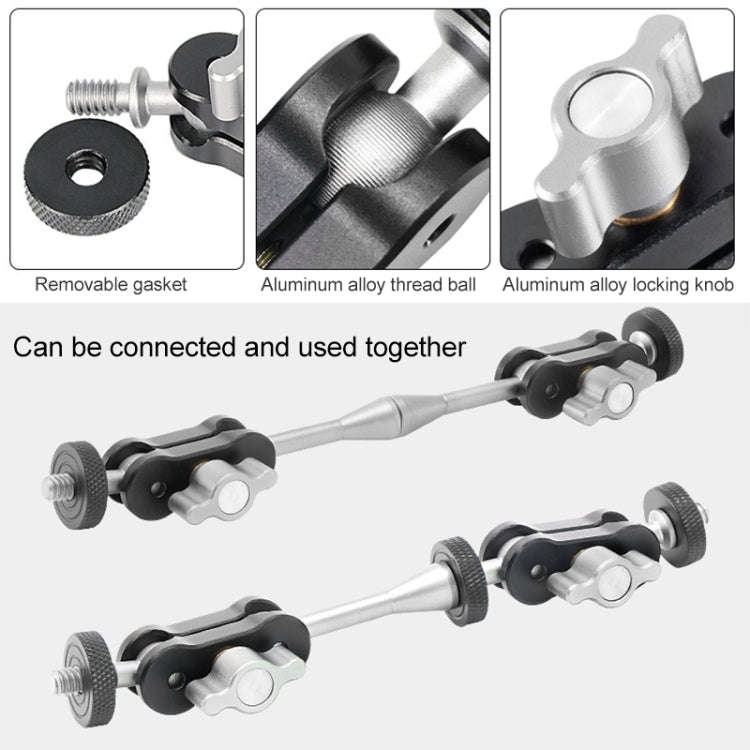 BEXIN TM-3 Multi-function Magic Arm Ball Mount Clamp Clip, TM-3