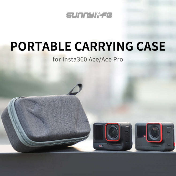 For Insta360 Ace / Ace Pro Sunnylife Portable Carrying Case Handbag Mini Travel Case Organizer Pr...