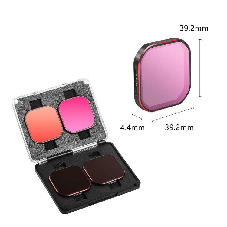 For Insta360 Ace Pro 2 STARTRC 4 in 1 ND16PL ND32PL ND64PL ND128PL Camera Lens Filter