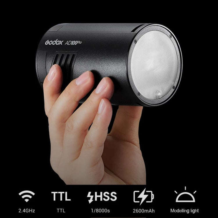 Godox AD100Pro 100Ws Pocket Flash Outdoor Speedlite Light ​Kits