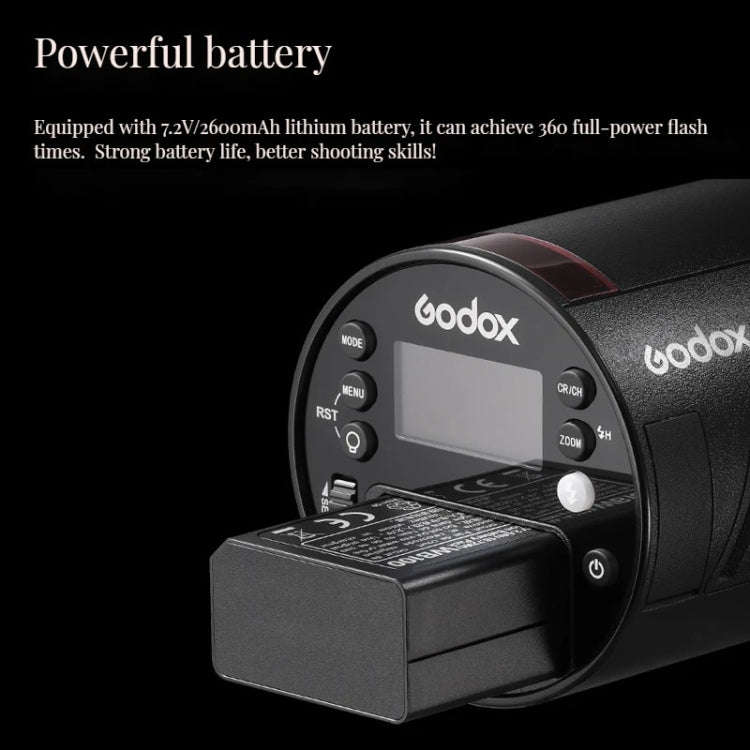 Godox AD100Pro 100Ws Pocket Flash Outdoor Speedlite Light ​Kits