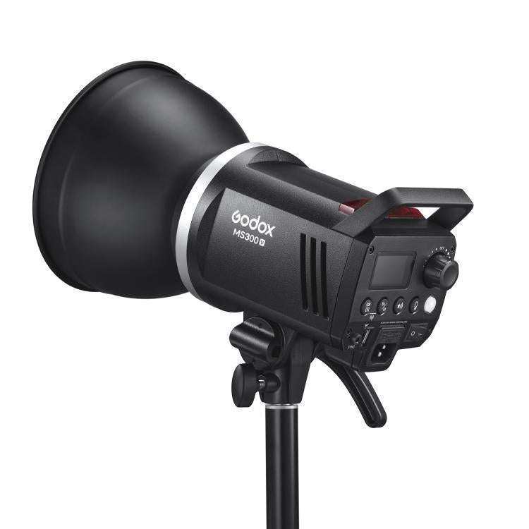 Godox MS300-V Studio Flash Light 300Ws Bowens Mount Strobe Light with Lamp Cover, MS300-V