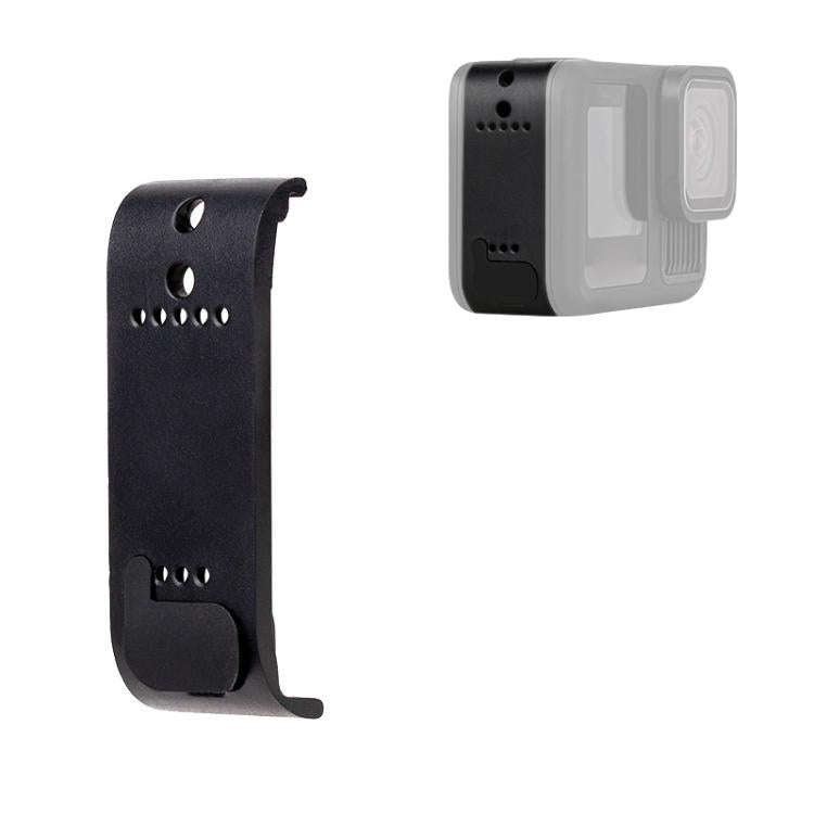 PULUZ ABS Plastic Battery Side Interface Cover with Silicone Plug for GoPro HERO13 Black /12 Blac...