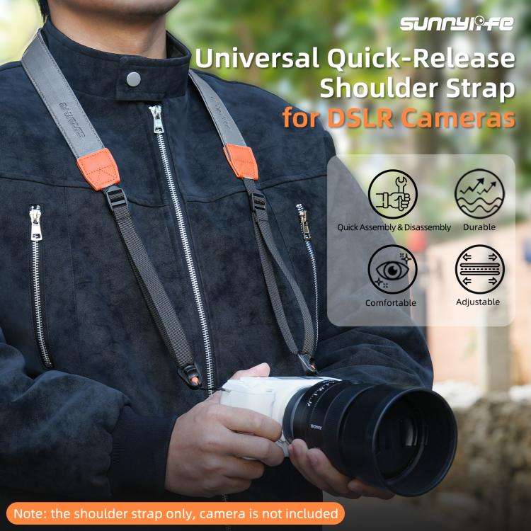 Sunnylife Universal Quick-Release Shoulder Strap Adjustable Shoulder Lanyard 3.2cm-Wide Safe Rope...