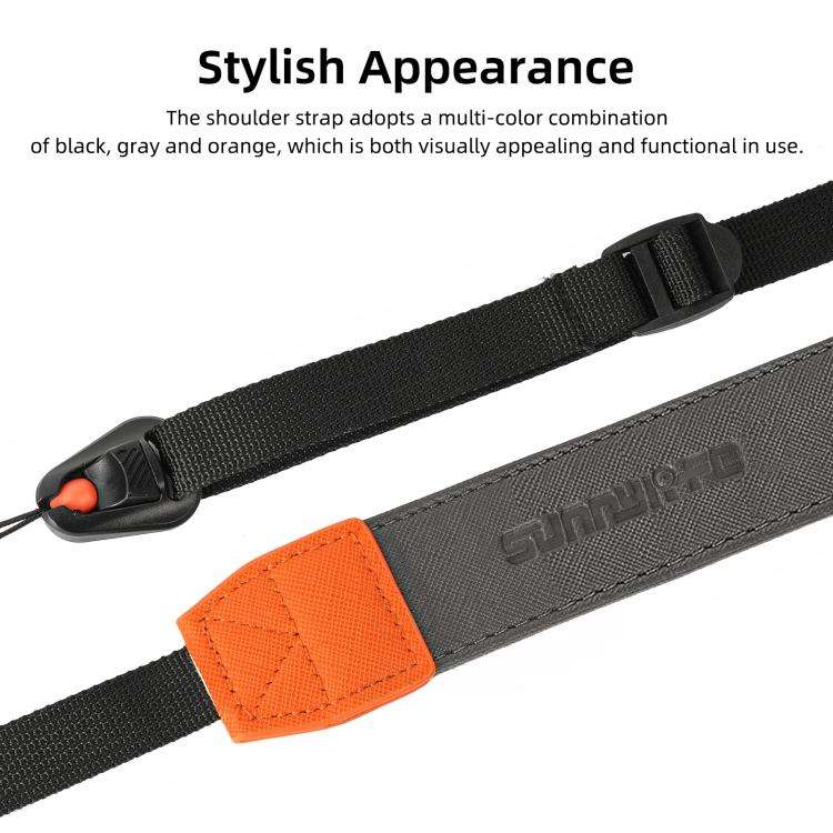 Sunnylife Universal Quick-Release Shoulder Strap Adjustable Shoulder Lanyard 3.2cm-Wide Safe Rope...