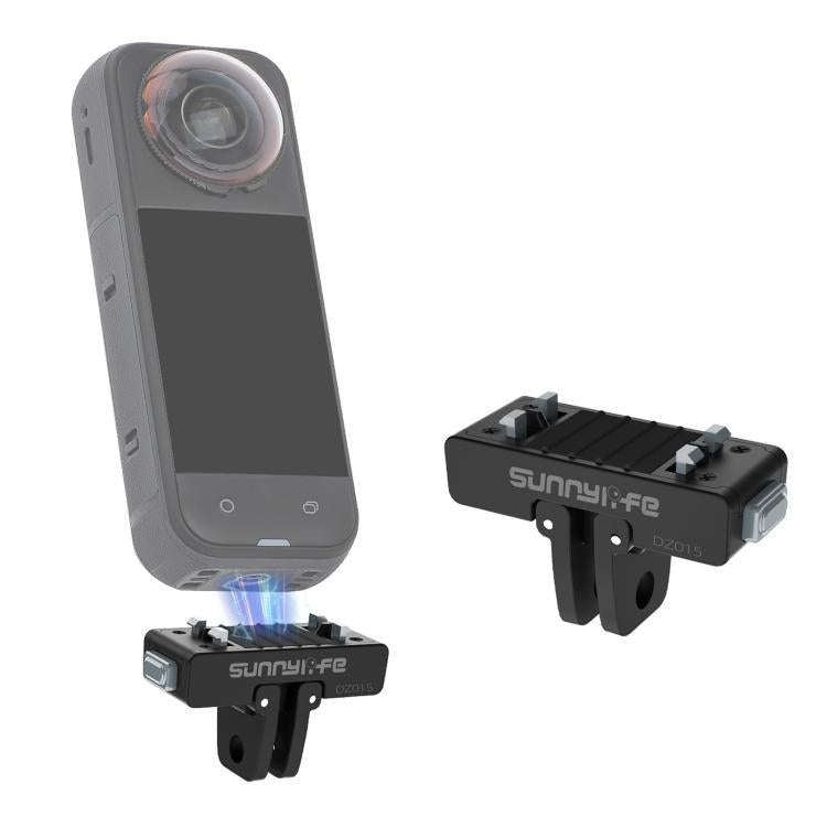 Sunnylife Magnetic Quick Release Adapter Mount Action Camera Foldable Cam Stand For Insta360 X5 /...
