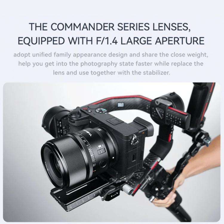 YONGNUO YN33mm F1.4S DA DSM WL Pro APS-C Frame Lens with Remote Control for Sony E-mount, YN33mm ...