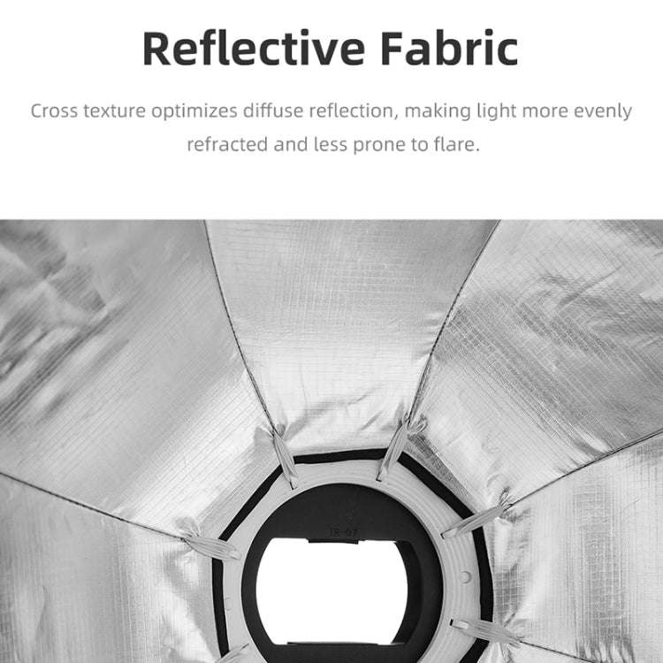 TRIOPO K65 65cm Speedlite Flash Octagon Parabolic Softbox Bowens Mount Diffuser for Speedlite, K65