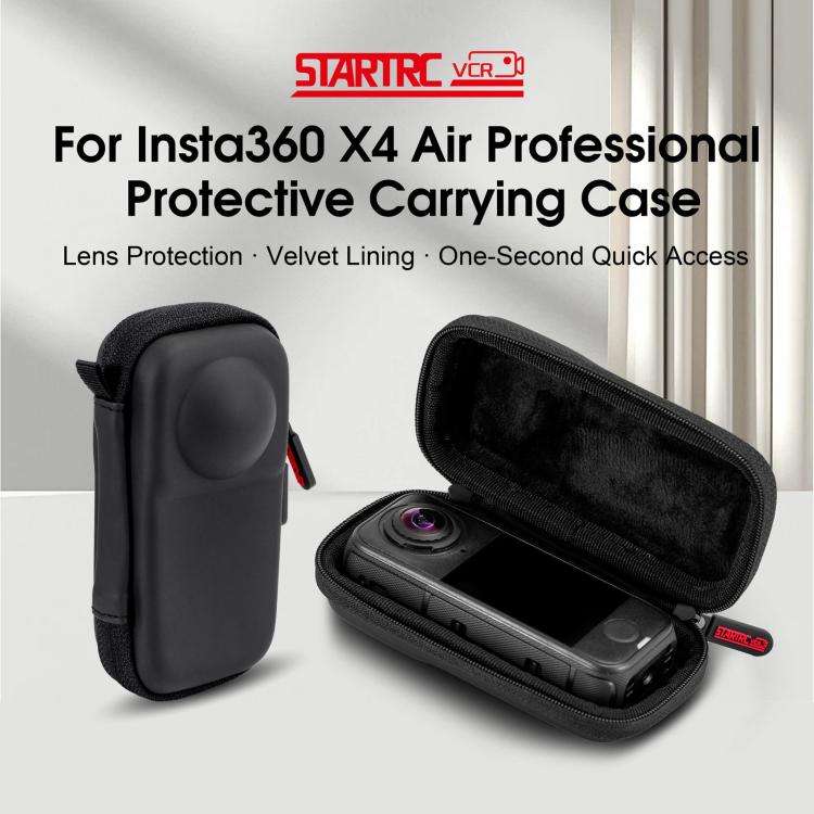 For Insta360 X4 Air STARTRC Camera PU Carry Storage Bag, For Insta360 X4 Air