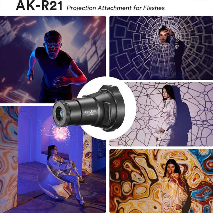 Godox AK-R21 Projection Attachment for Flash Heads, AK-R21