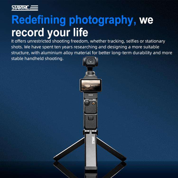 STARTRC Pocket-Size Foldable Magnetic Tripod for GoPro, DJI, Insta360 Action Cameras, DJI Pocket ...