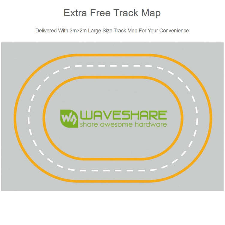 Waveshare JetRacer Pro 2GB AI Kit, High Speed AI Racing Robot Powered by Jetson Nano 2GB, Pro Ver...