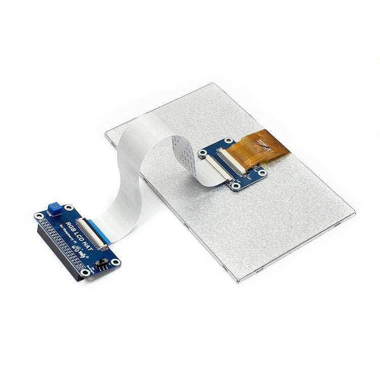 WAVESHARE 7inch LCD IPS 1024x600 Display for Raspberry Pi,DPI Interface, 7inch LCD IPS