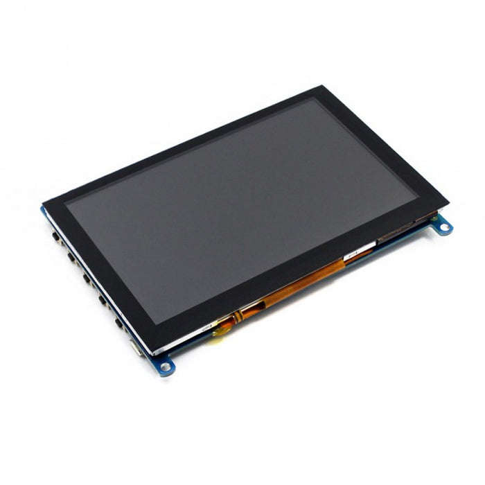 WAVESHARE 5 Inch HDMI LCD (H) 800x480 Touch Screen  for Raspberry Pi Supports Various Systems, 5 ...