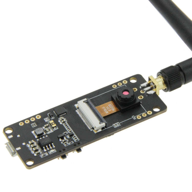TTGO T-Journal Lens Camera Module OV2640 SMA WiFi 0.91 OLED Development Board with 3dbi Antenna, ...