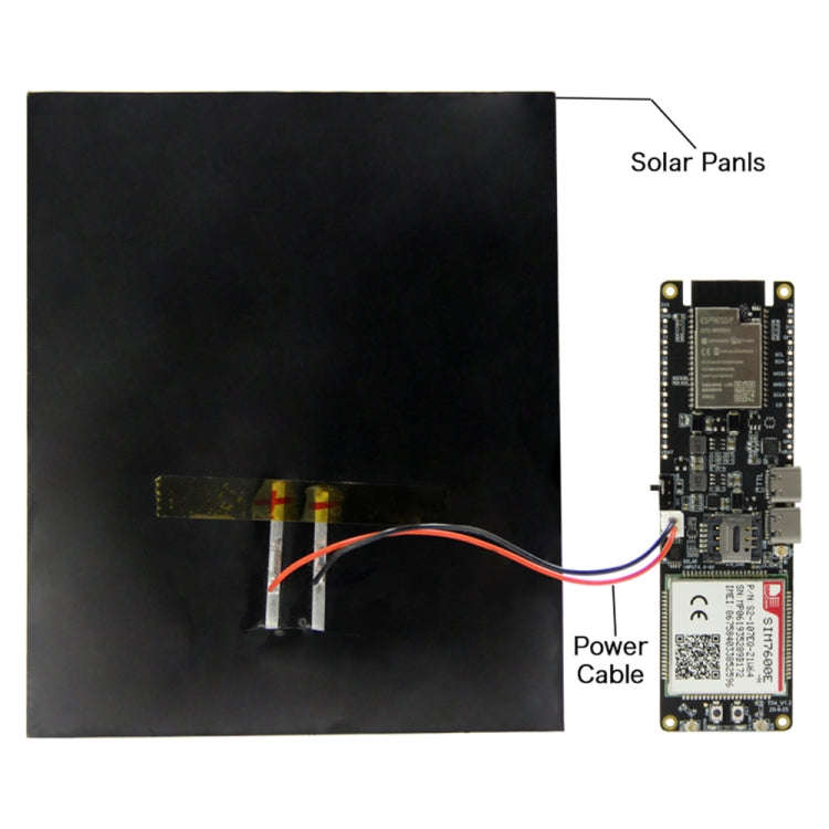 TTGO T-SIM7600E-H ESP32 WiFi Bluetooth 18560 Battery Holder Solar Charge Module Development Board...
