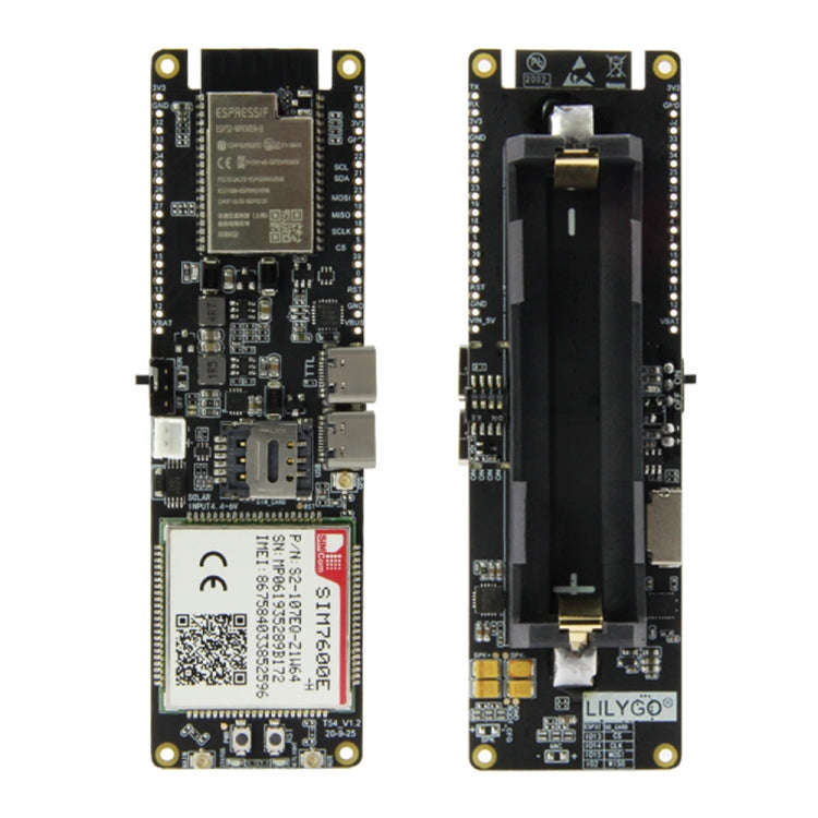 TTGO T-SIM7600E-H ESP32 WiFi Bluetooth 18560 Battery Holder Solar Charge Module Development Board...