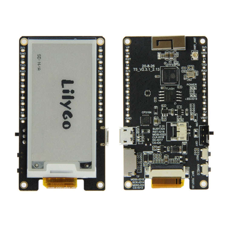 TTGO T5 V2.3.1 ink screen DEPG0213BN WiFi Bluetooth Module 2.13 inch ink Screen Development Board...