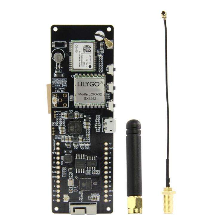 TTGO T-Beam ESP32 Bluetooth WiFi Module 433MHz GPS NEO-M8N LORA 32 Module with Antenna & 18650 Ba...