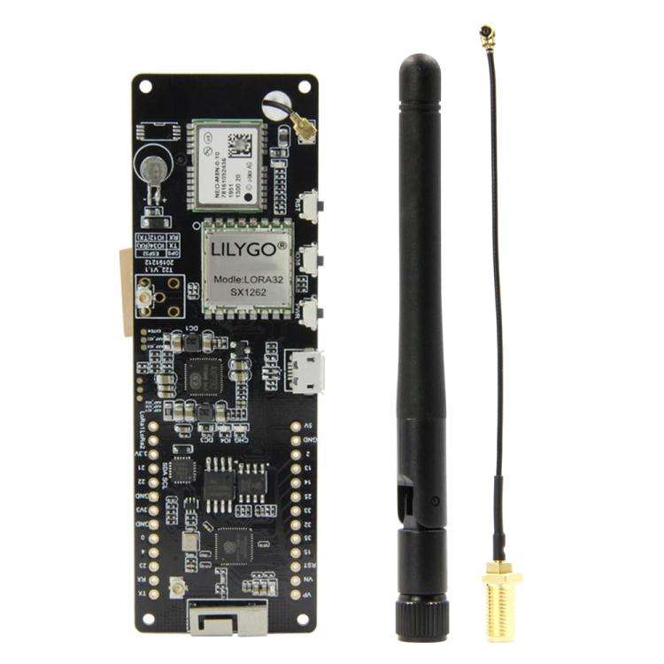 TTGO T-Beam ESP32 Bluetooth WiFi Module 868MHz GPS NEO-M8N LORA 32 Module with Antenna & 18650 Ba...