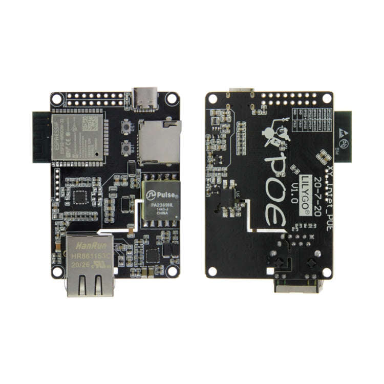 TTGO T-Internet-POE ESP3 Module Ethernet Adapters Extension Board, Ethernet Adapters