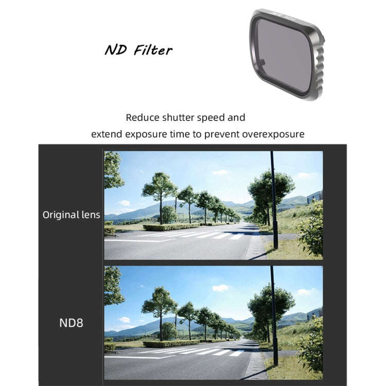JSR KS ND32 Lens Filter for DJI Air 2S, Aluminum Frame, ND32