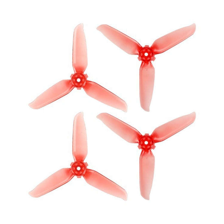 RCSTQ 2 Pairs Clear Color Quick-release Propellers for DJI FPV, For DJI FPV(Red)