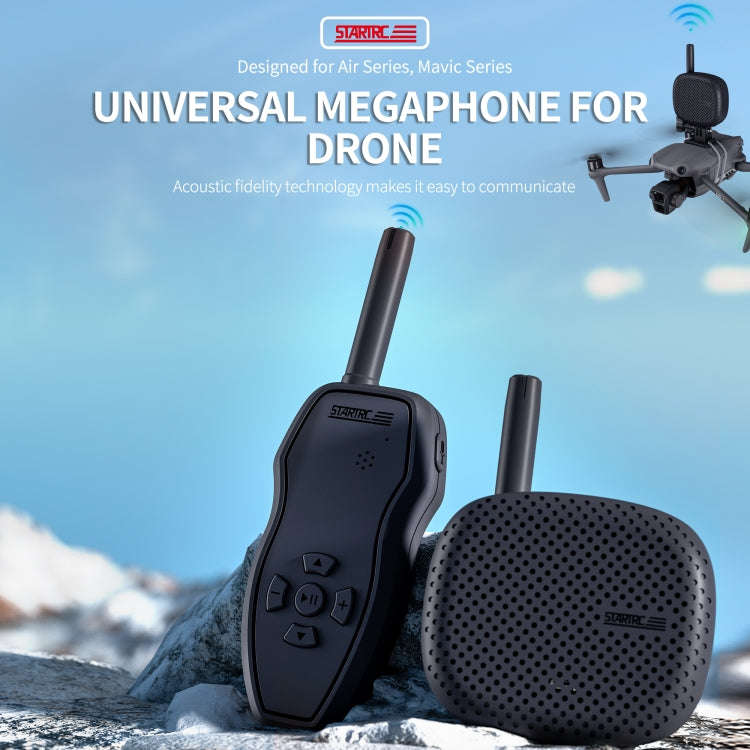 STARTRC Drone Megaphone Wireless Portable Speaker 3KM Control for DJI Mavic / Air / Mini Series, ...