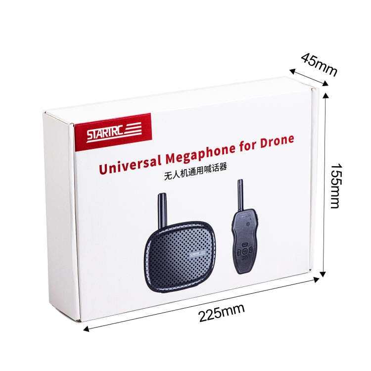 STARTRC Drone Megaphone Wireless Portable Speaker 3KM Control for DJI Mavic / Air / Mini Series, ...