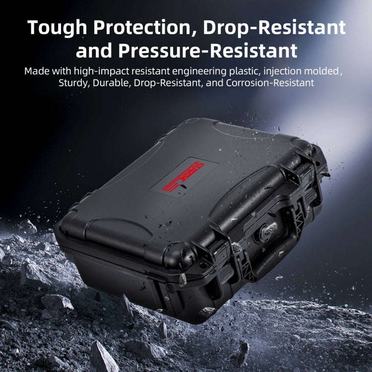 For DJI Osmo Action 5 Pro STARTRC Waterproof EVA ABS Dual-layer Suitcase Storage Box, For DJI Osm...