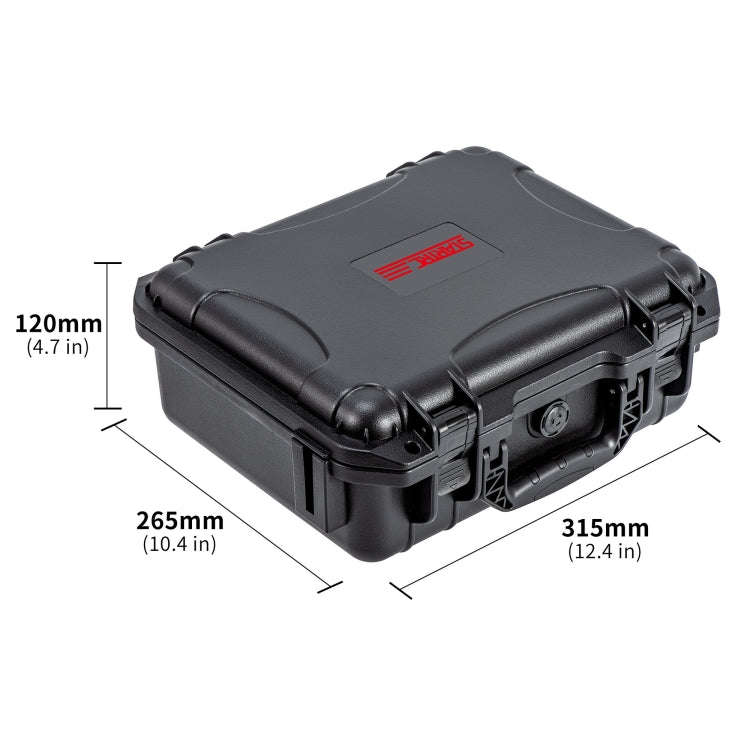 For DJI Osmo Action 5 Pro STARTRC Waterproof EVA ABS Dual-layer Suitcase Storage Box, For DJI Osm...