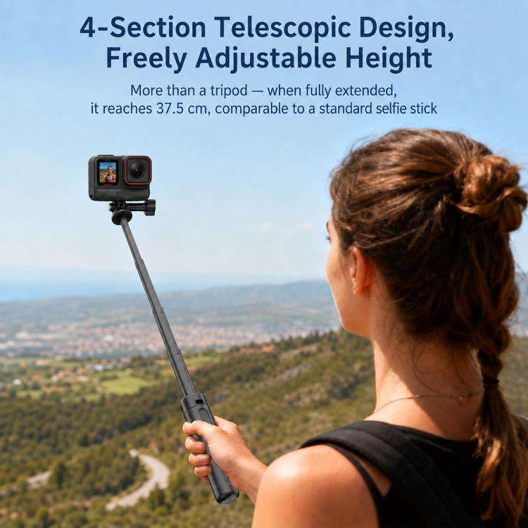VT-13 Mini Tripod Handheld Selfie Stick for GoPro, Action Camera, VT-13