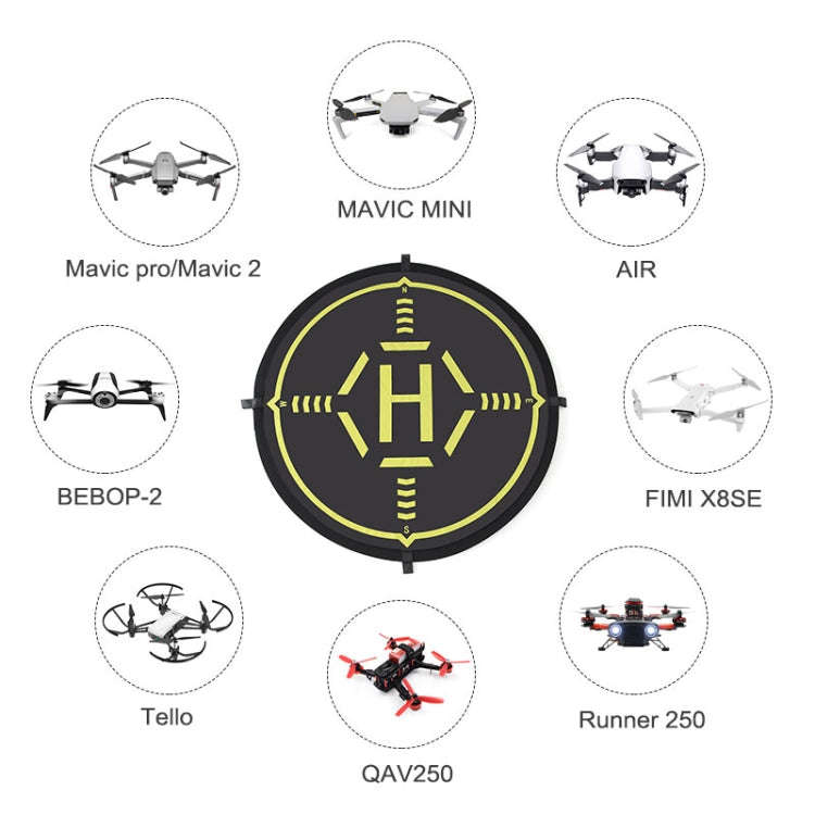STARTRC RC Drone Quadcopter Portable Parking Apron Fast-fold Landing Parking Pad for DJI Mavic Mi...