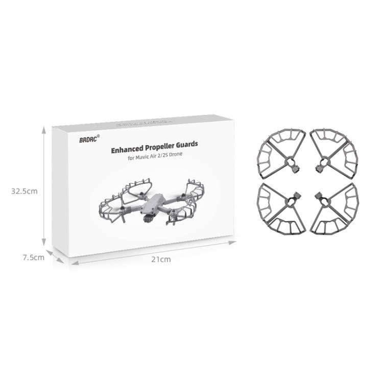 For DJI Air 2S/ Mavic Air 2 BRDRC Drone Propeller Protective Guard Anti-collision Ring, For DJI A...
