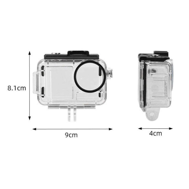 For DJI Osmo Action 5 Pro / 3 / 4 60m Underwater Waterproof Housing Diving Case, For DJI Osmo Act...