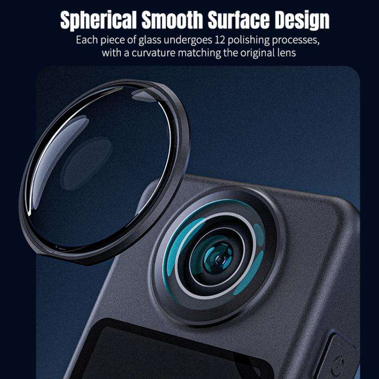 For DJI Osmo 360 STARTRC Lens Guard PC Protective Cover, PC Lens Guard