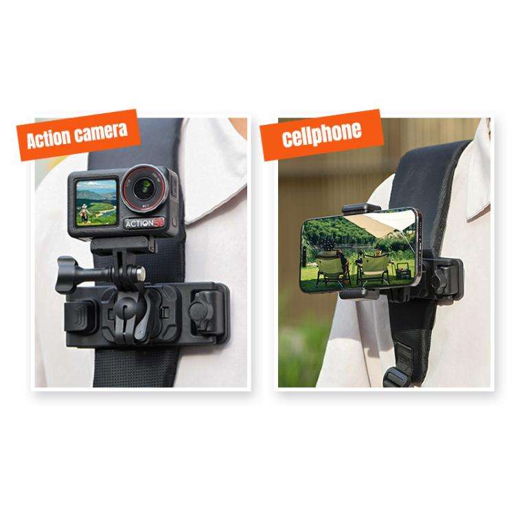 STARTRC Magnetic  Backpack Clip Mount for DJI Osmo 360 / GoPro Action Cameras, Magnetic Backpack ...