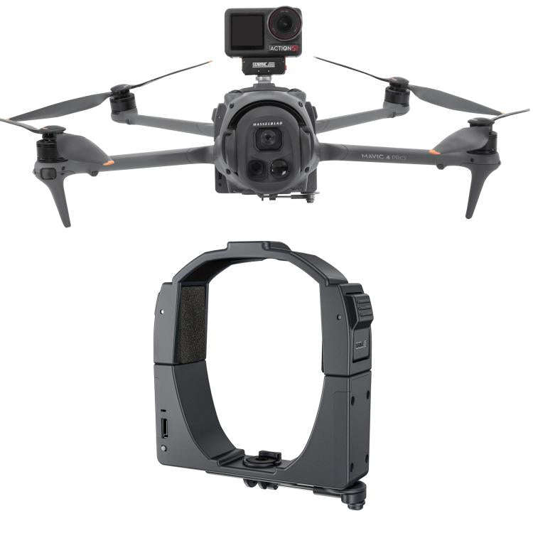 For DJI Mavic 4 Pro STARTRC Air-Dropping System Thrower Parabolic with Expansion Bracket, For DJI...