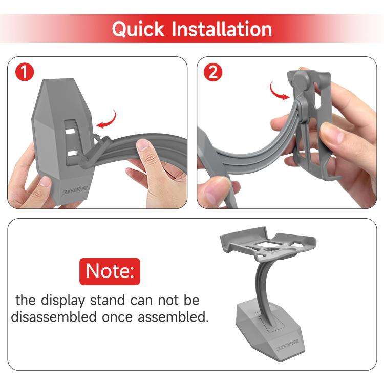For DJI Mini 5 Pro / 4 Pro / 3 Pro Sunnylife Desktop Display Stand Drone Mount Exhibition Base Br...