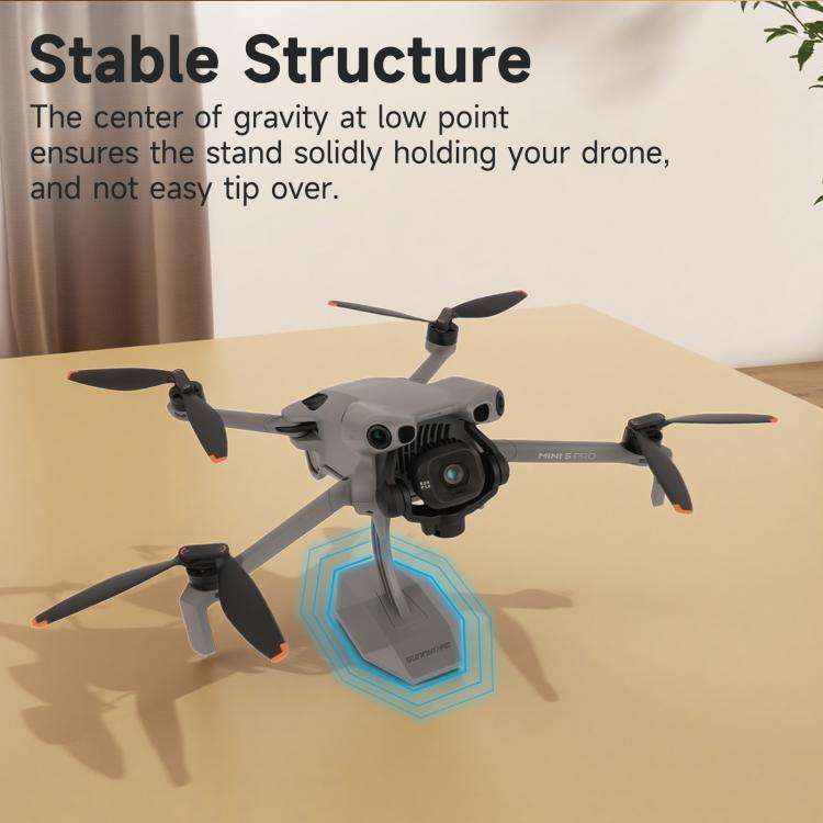 For DJI Mini 5 Pro / 4 Pro / 3 Pro Sunnylife Desktop Display Stand Drone Mount Exhibition Base Br...