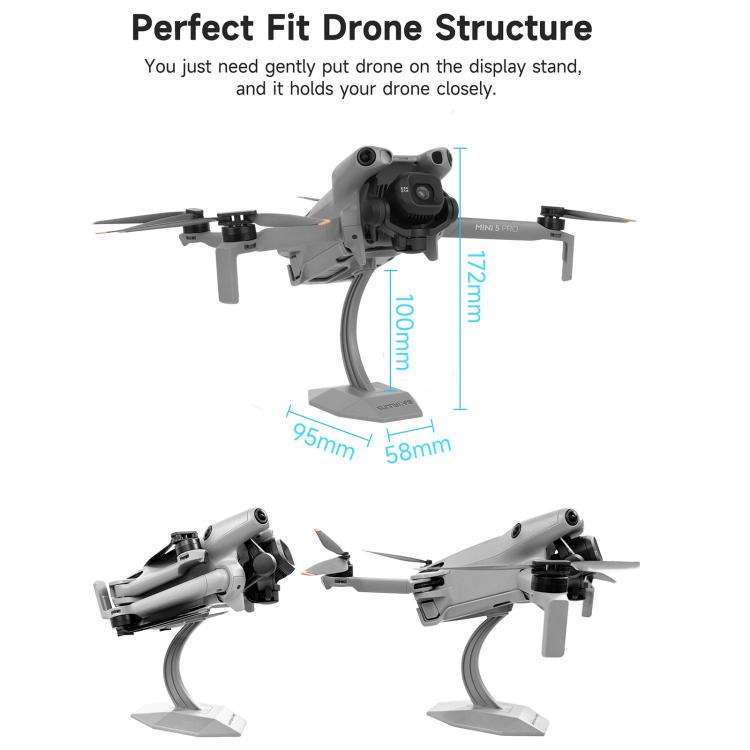 For DJI Mini 5 Pro / 4 Pro / 3 Pro Sunnylife Desktop Display Stand Drone Mount Exhibition Base Br...