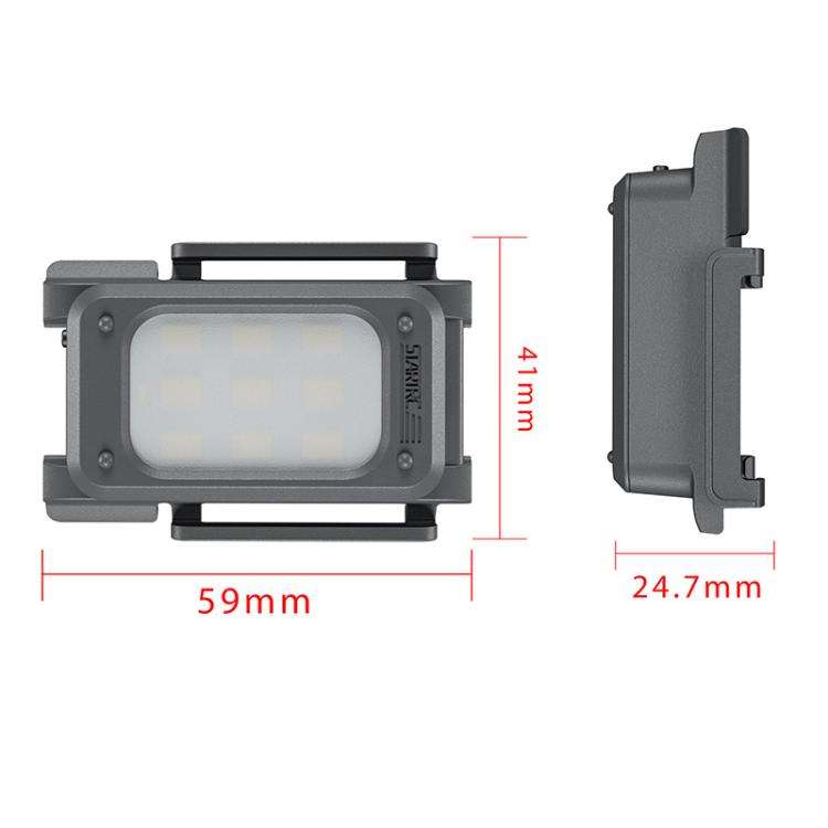 For DJI Neo 2 STARTRC LED Light Heightened Landing Gear Training Rack, For DJI Neo 2 LED Light Rack