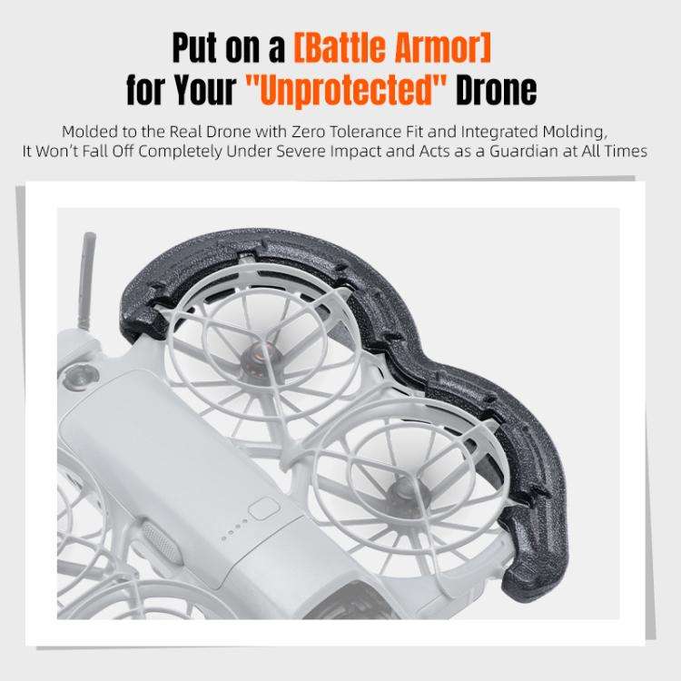 For DJI Neo 2 STARTRC Light Anti-Sink Floating Propeller Guard Bumper, For DJI Neo 2 (Black), For...