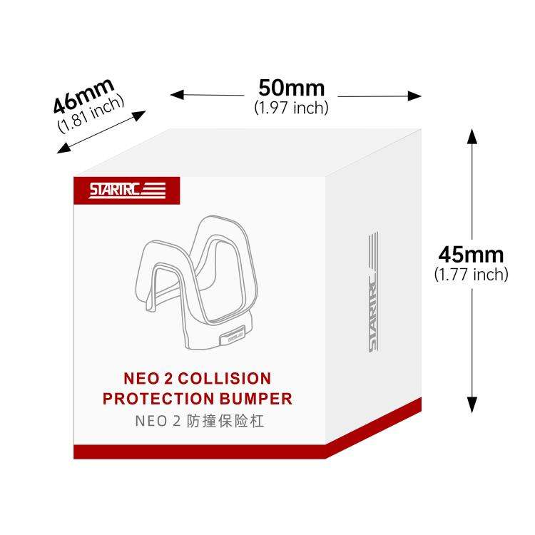 For DJI Neo 2 STARTRC Gimbal Lens Anti-collision Plastic Guard Bumper, For DJI Neo 2